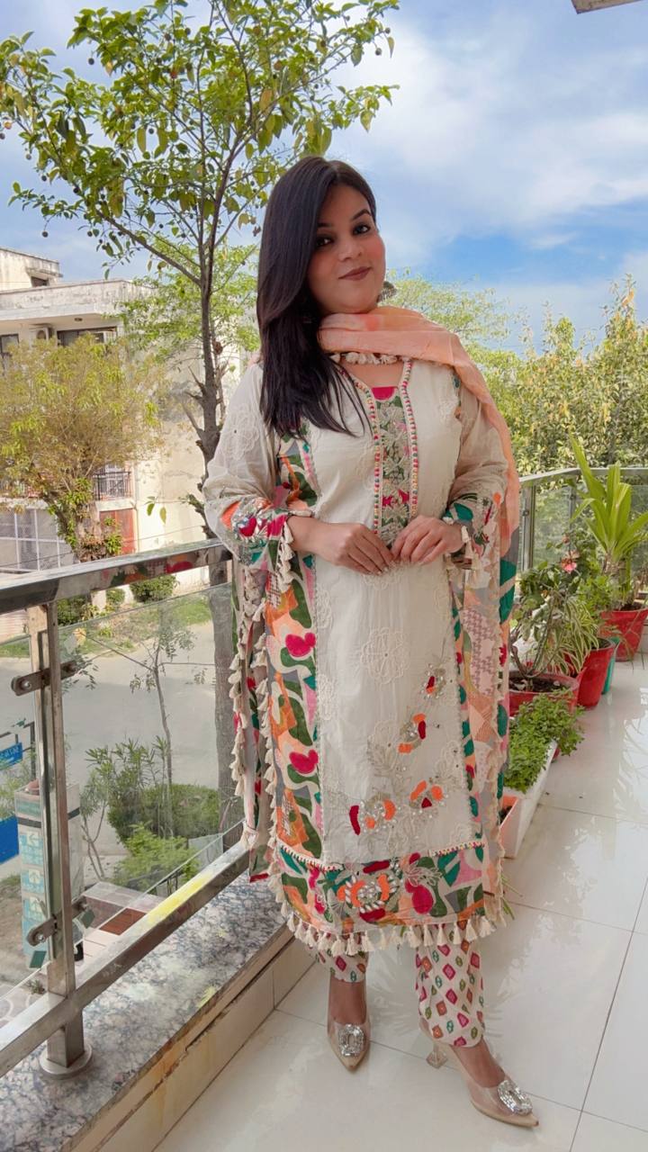 Cotton suit