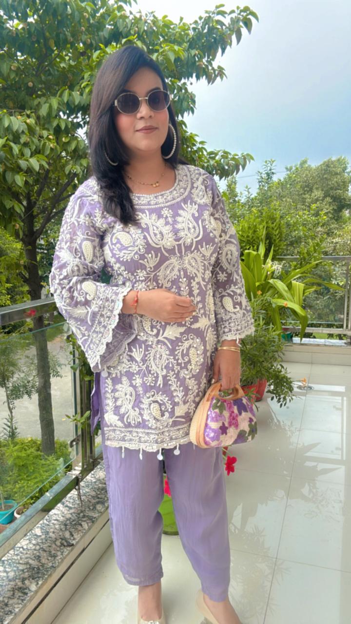 lavender cord-set