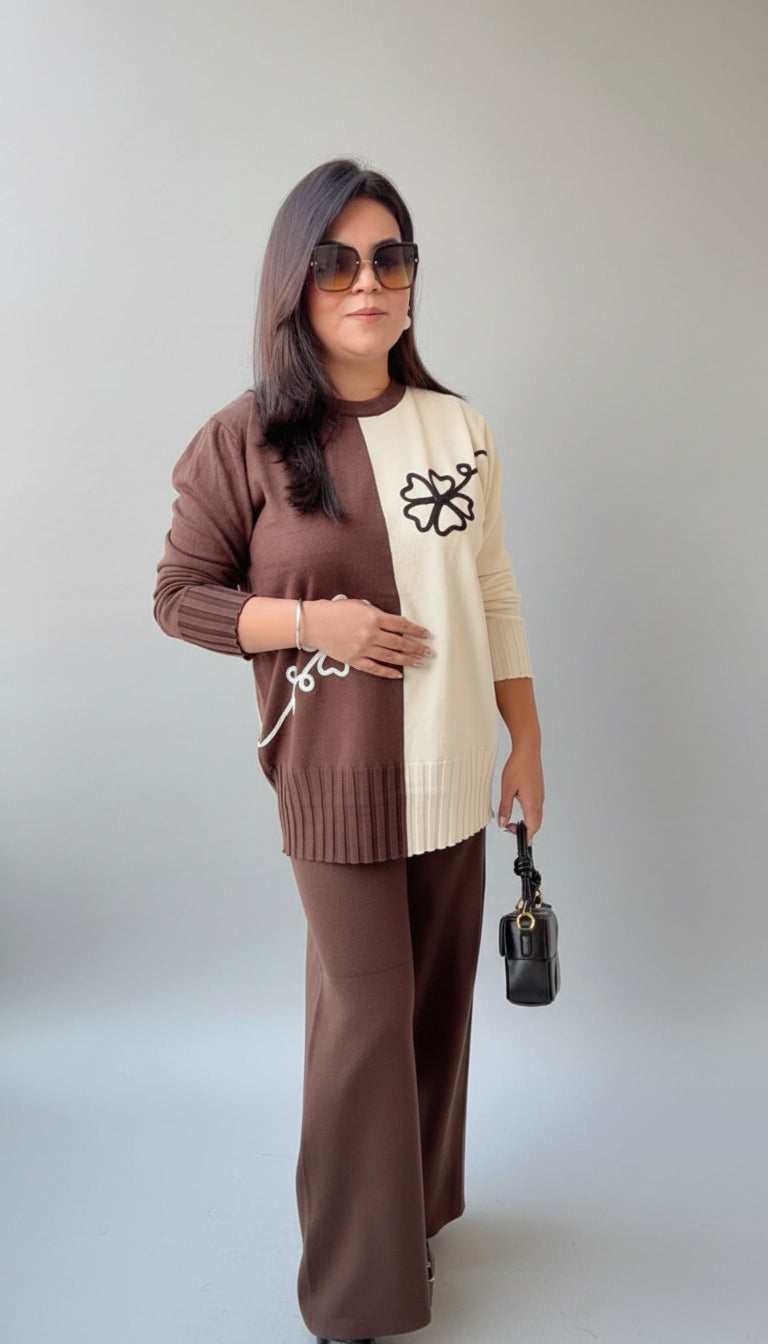 BROWN OR CREAM CORD-SET