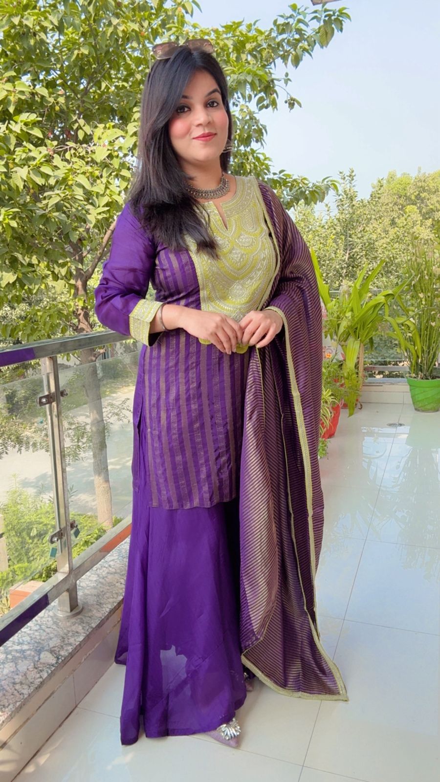 PURPLE THREE PIECE SUIT