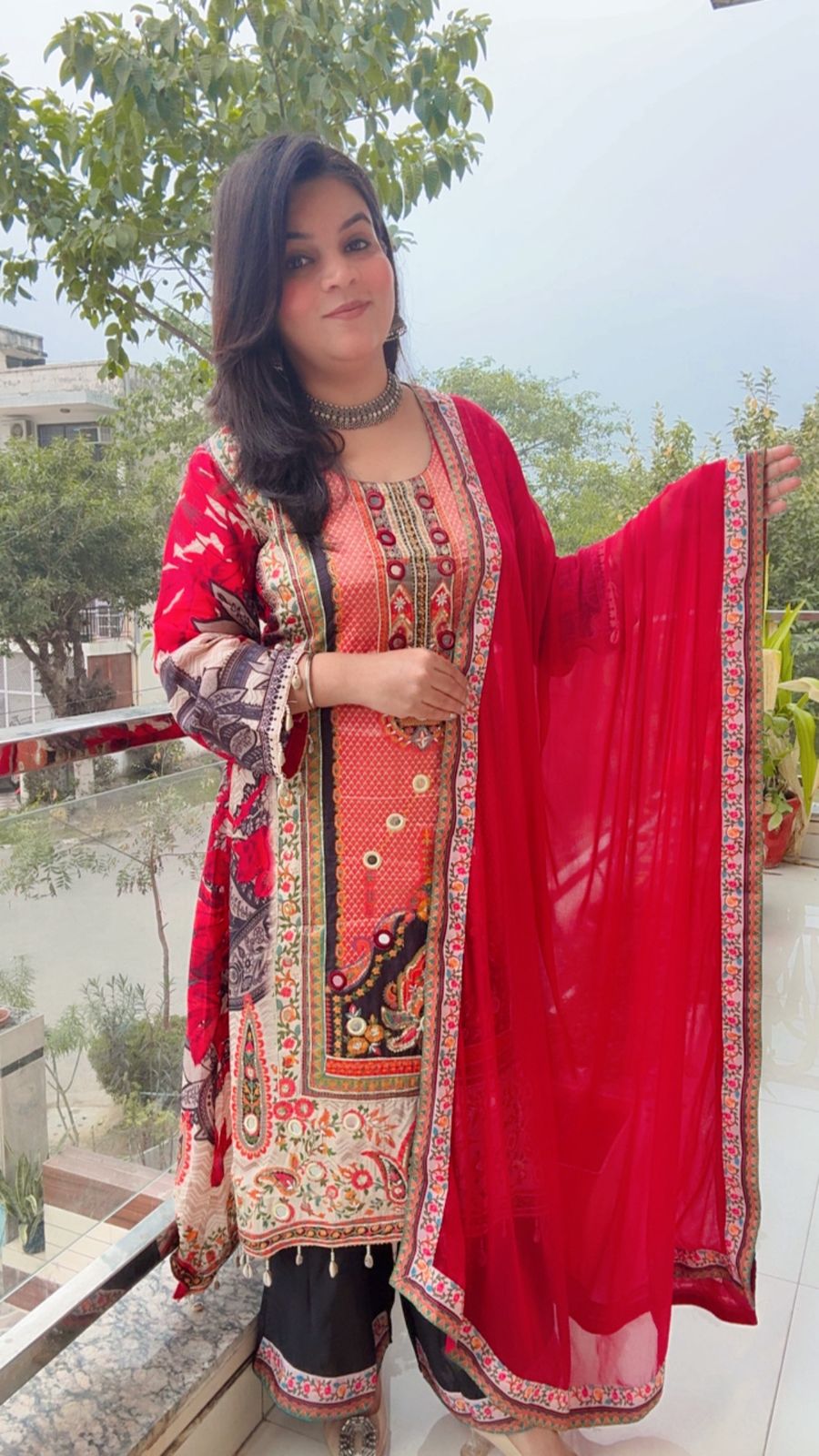 Radiant in Red