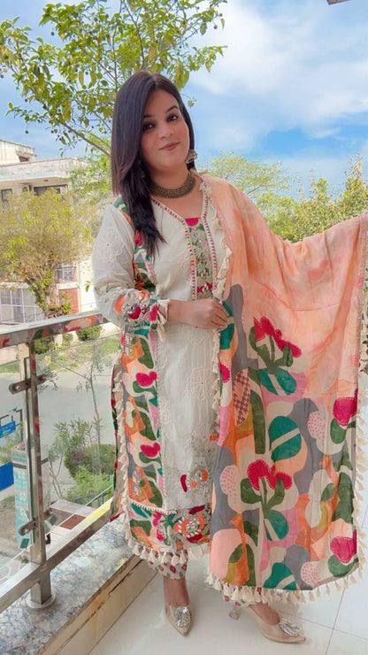Cotton suit