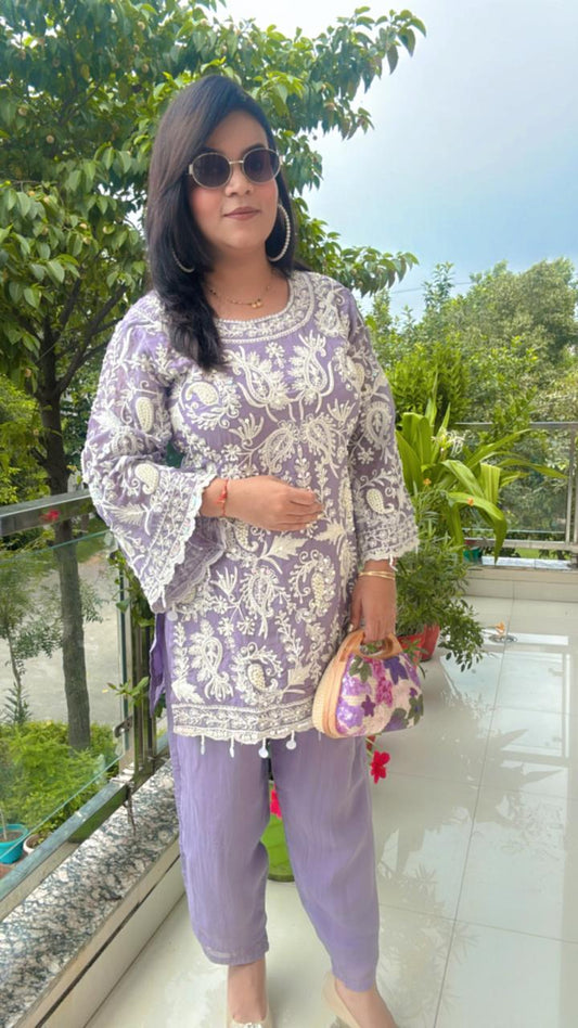 lavender cord-set