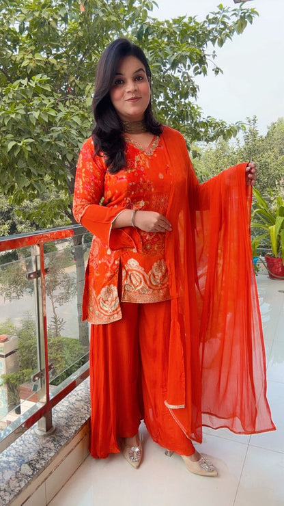 Vibrant Orange Ensemble (Classic & Direct)