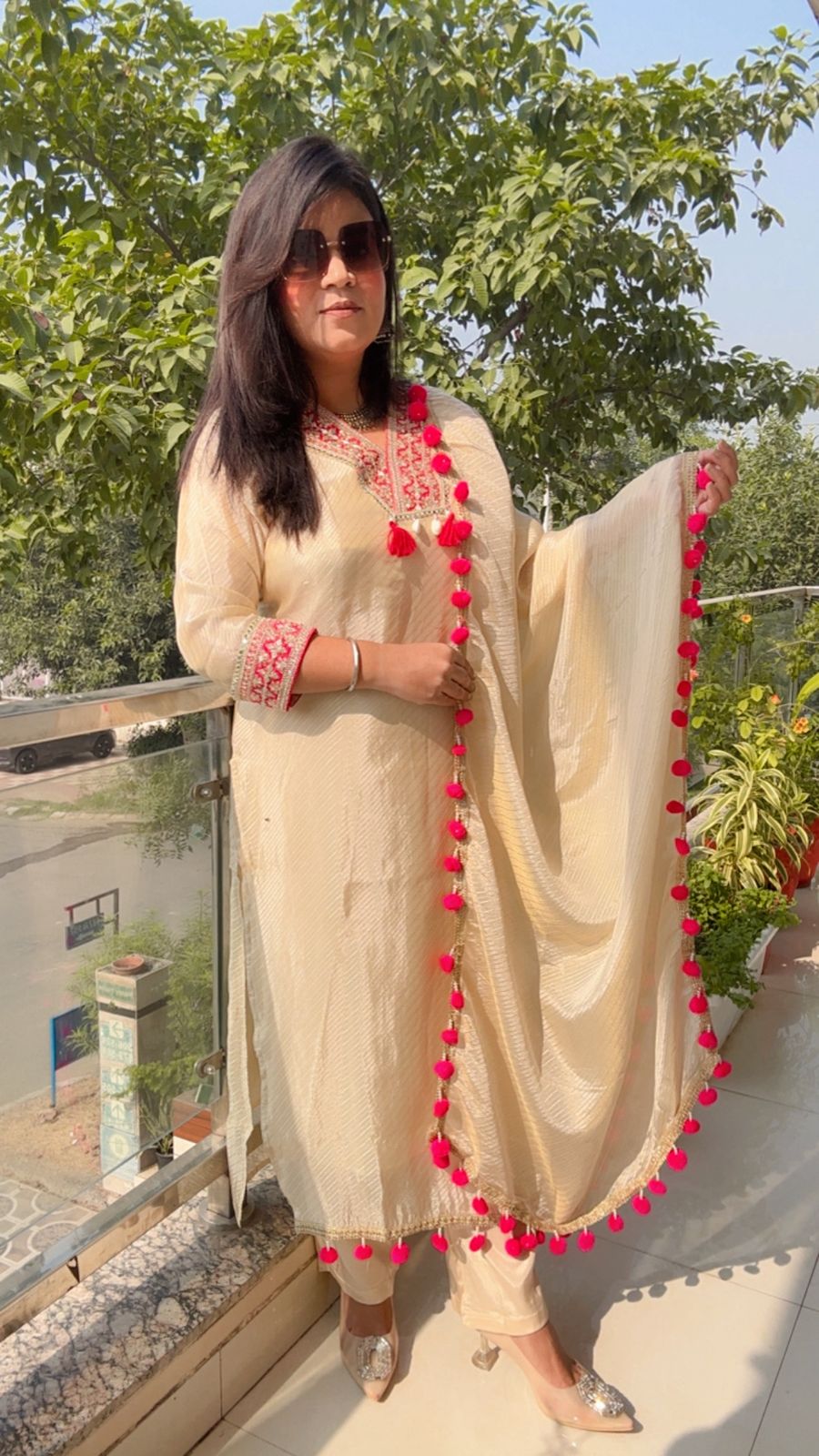 The Gulabo' Pom-Pom Suit