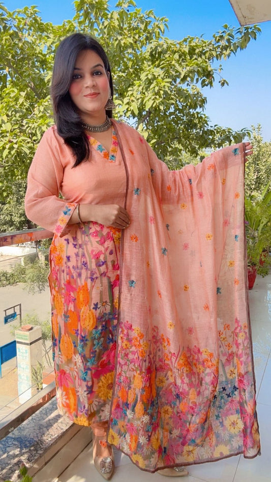 FLORAL PRINTED SUIT
