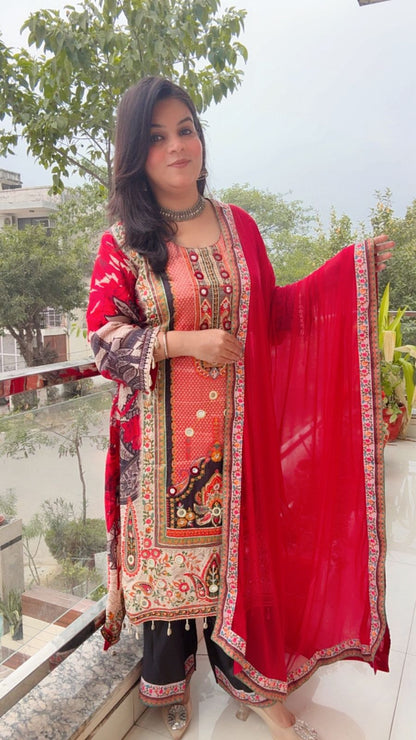 Radiant in Red