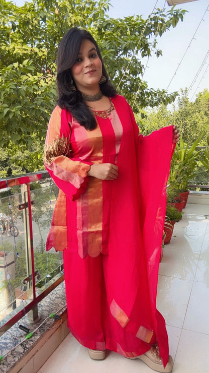 RANI PINK THREE ENSEMBLE