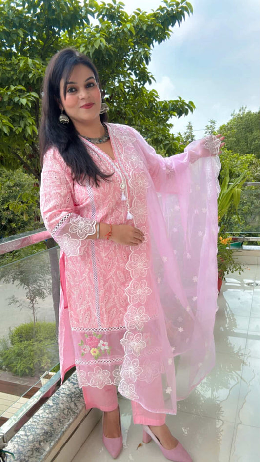 Pink Cotton Set