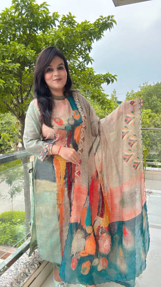 Silk Suit