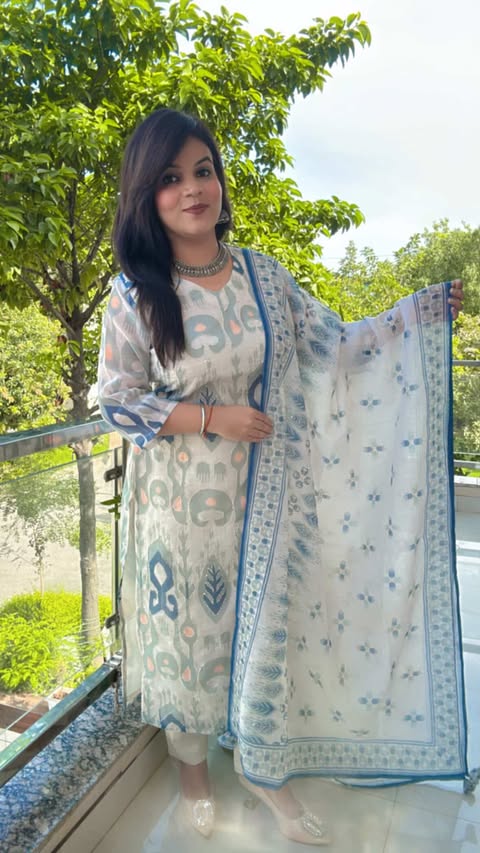 Linen silk article