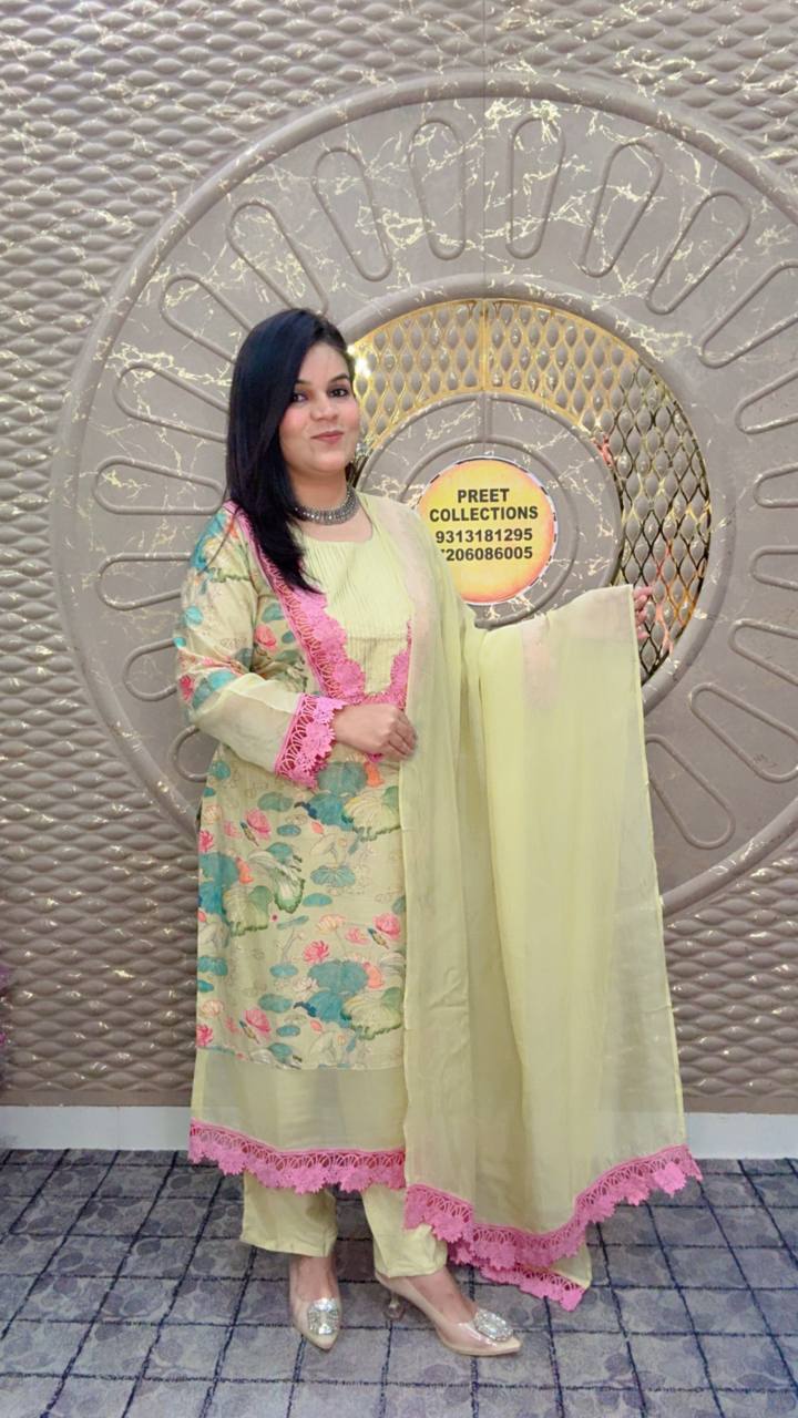 Pakistani-Style Cotton Suit