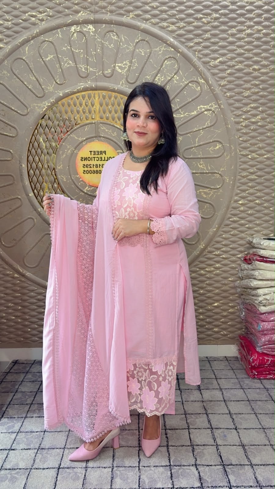 Baby Pink Mal Cotton
