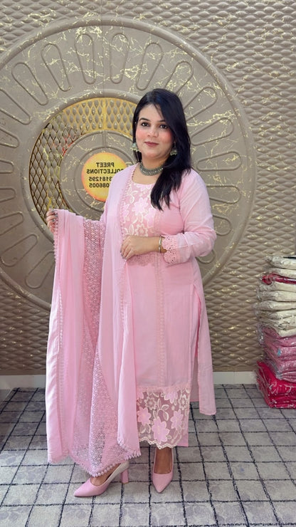 Baby Pink Mal Cotton