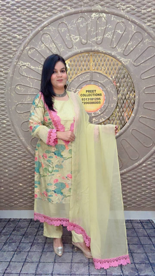Pakistani-Style Cotton Suit