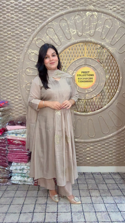 Mal Cotton Anarkali Suit