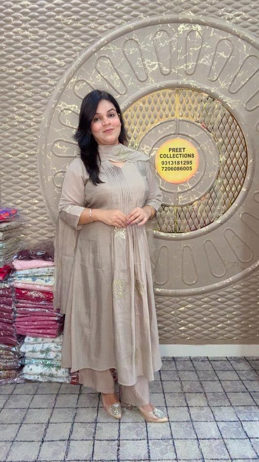 Mal Cotton Anarkali Suit